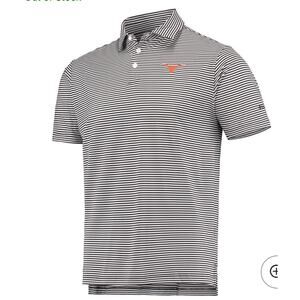 Men’s Columbia Texas Longhorns Omni-Wick Collared Polo Shirt White& Navy Size XL